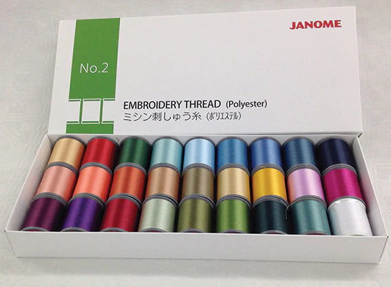 Janome Embroidery Thread Box 2