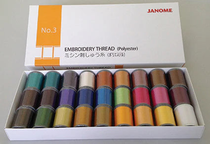 Janome Embroidery Thread Box 3