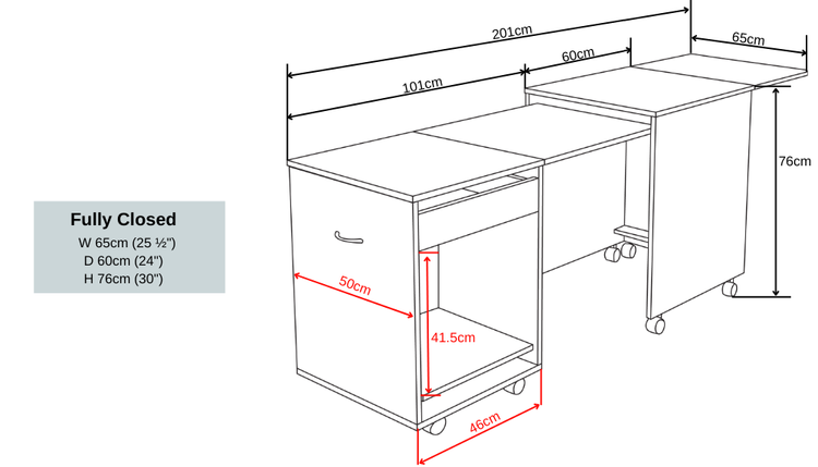 Horn Overlocker Caddy